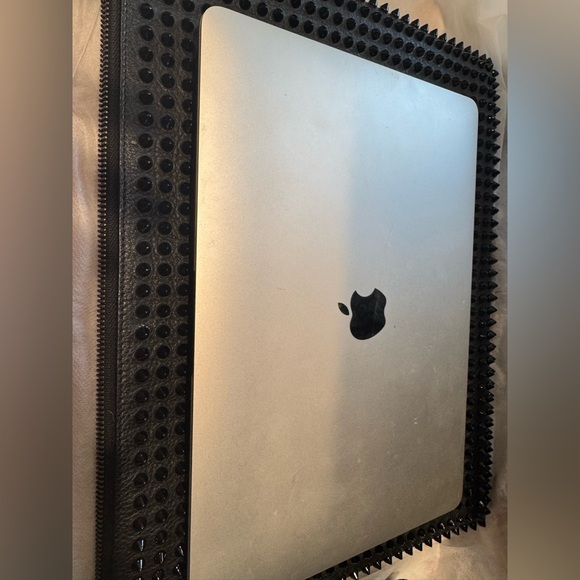 Christian Louboutin Studded Peter Clutch (Black) - Picture 13 of 13